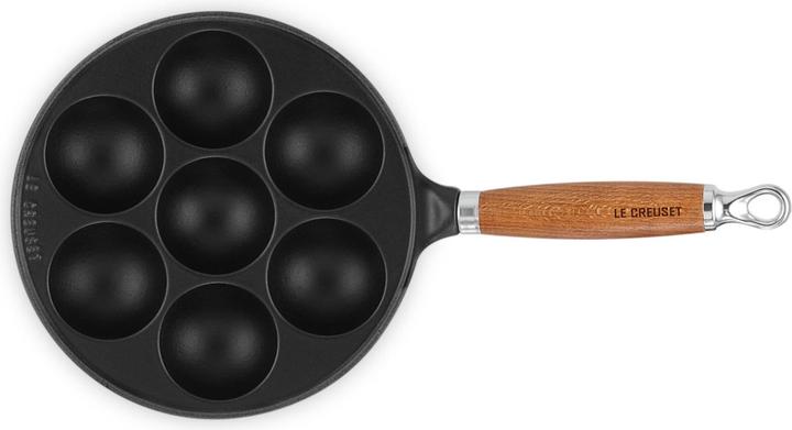 Immagine prodotto Le Creuset Teglia per cupcake con manico in legno (20 cm, Ghisa, Smalto)