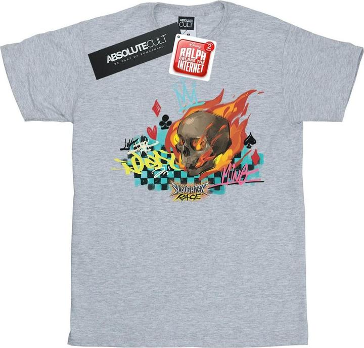 Disney Wreck It Ralph Race Skull TShirt (S)