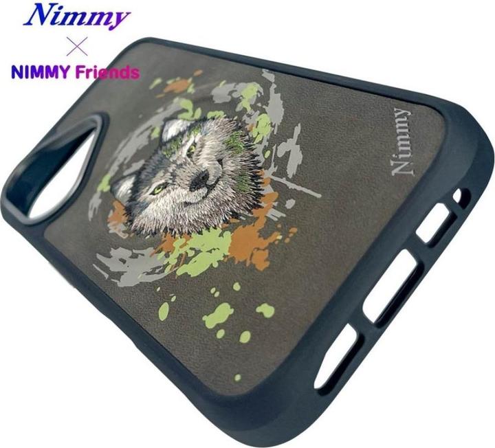 Actual product image PanzerGlass Nimmy Wolf MagSafe case for iPhone 16 dark grey (Apple iPhone 16)