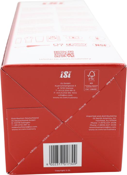 Actual product image ISI Flødeskumssprøjte Profi Plus 1/1 ltr Silikonegreb Rustfri stål,1 stk