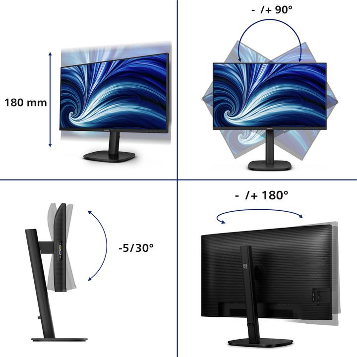 Produktbild Philips 24B2U3301D - 24 Zoll Full HD Mon (1920 x 1200 Pixel, 24")