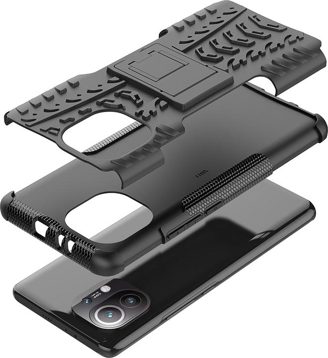 Produktbild Cazy Extreme Case Kompatibel mit Xiaomi Mi 11 - Hülle Hybrid Kunststoff -