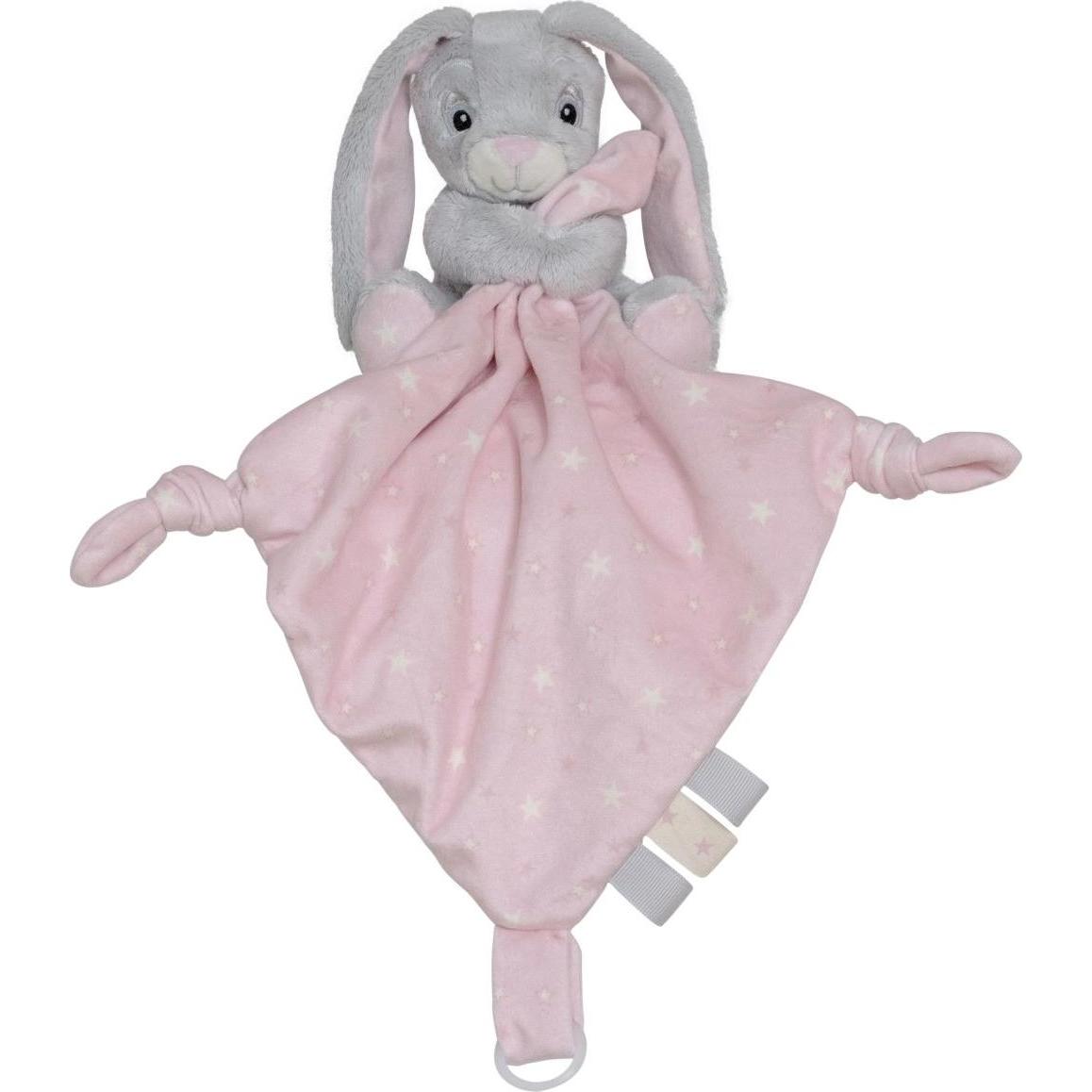 Thumbnail - Tinka Magic, Schmusetuch, My Teddy - Comforter Bunny Pink (28-280023)