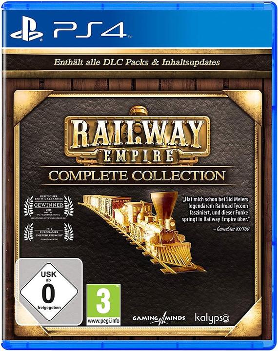 Produktbild Railway Empire - Complete Collection (PS4, Multilingual)