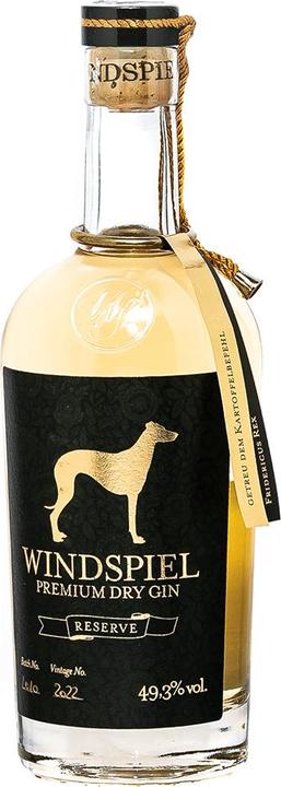 Immagine prodotto Windspiel Premium Dry Gin Reserve 49,3% vol. 0,5l in cassa di legno