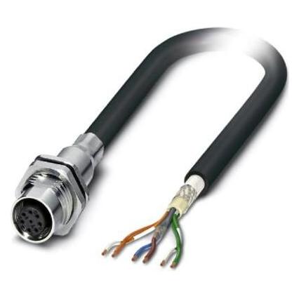 Phoenix Contact Nero Connettore Integrato Nel Sistema Bus., Cavo + Spina Elettrica,