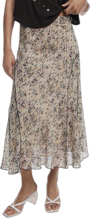 Actual product image Desigual Beige Polyester Long Skirt (M)