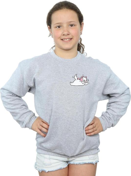 Produktbild Disney Aristocats Marie Sweet Backside Breast Print Sweatshirt Mädchen (116)