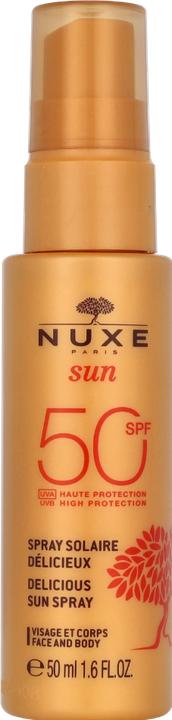Actual product image Nuxe Sun Protection Factor 50 Sol Visage & Corps HP (SPF 50, 50 ml)