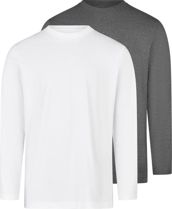 Produktbild Ragman 2er Pack Basic Langarmshirt (S)