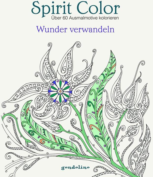 Actual product image Spirit Color: Color over 60 coloring motifs - transform miracles