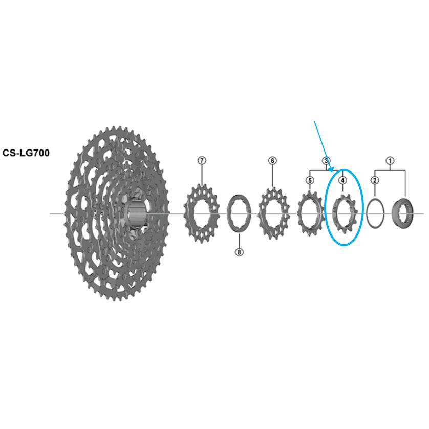 Thumbnail - Shimano, Kettenblatt, (11)