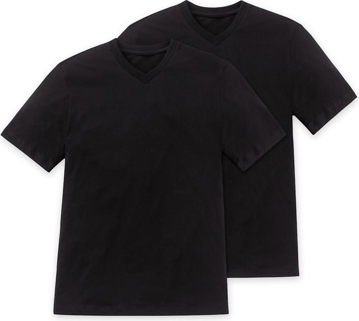 Immagine prodotto Schiesser Confezione da 2 camicie American da uomo con scollo a V, 100% cotone (3XL)
