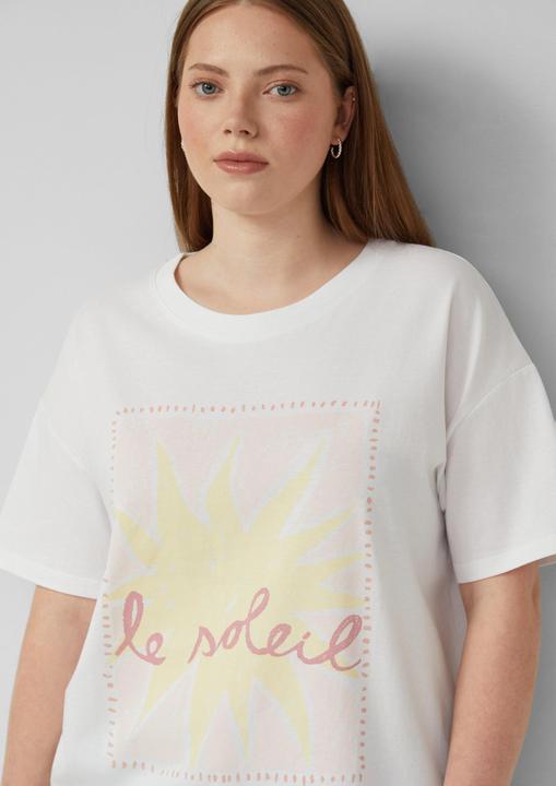 Produktbild s.Oliver Baumwollshirt mit Frontprint (46)