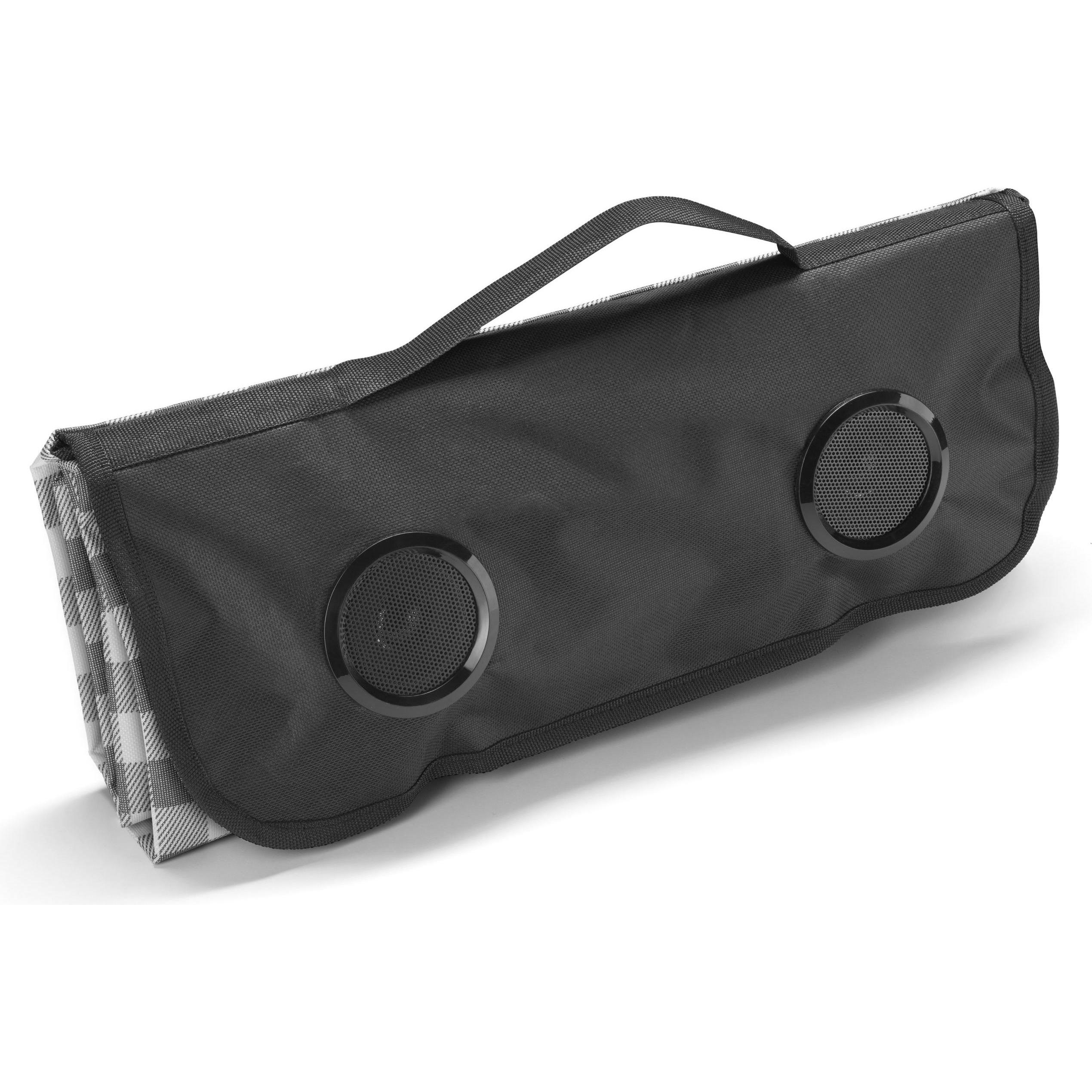 Thumbnail - Cellularline Picknick Decke (2 h, Batteriebetrieb), Bluetooth Lautsprecher, Schwarz, Weiss