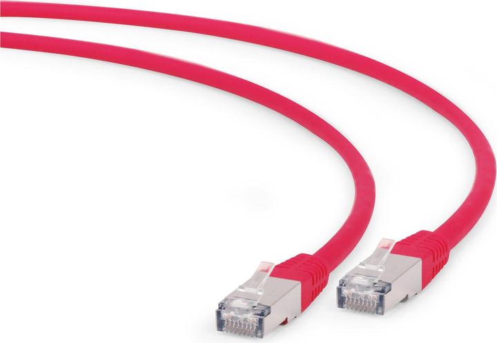 Productafbeelding Gembird S/FTP Cat. 6A LSZH patchkabel, rood, 20 m (S/FTP, CAT6a, 20 m)