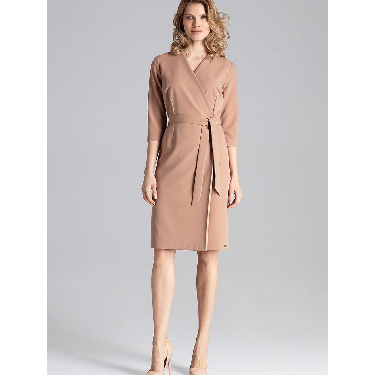 Figl, Damen, Kleider, Alltagskleid, Braun, (XL)