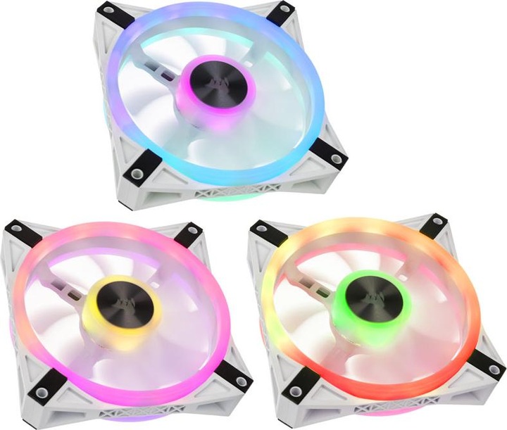 Actual product image Corsair iCUE QL120 RGB (120 mm, 3 x)
