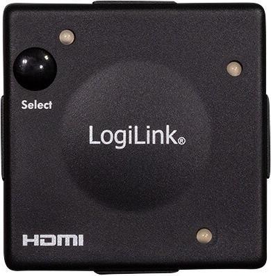 Produktbild LogiLink Switch HDMI 3x1-Port, 1080p