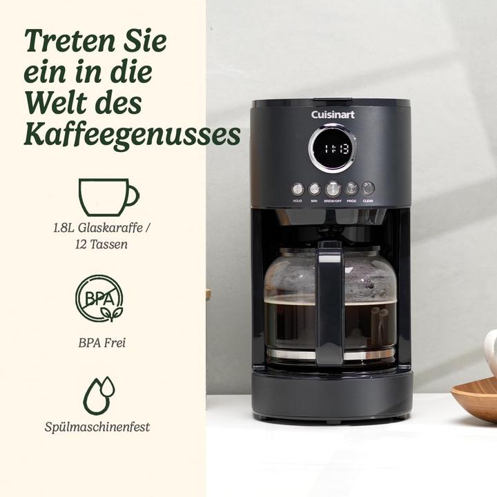 Actual product image Cuisinart Filter Coffee Maker DCC780E Black