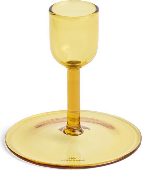 HAY Tiny Candleholder Straight - Yellow