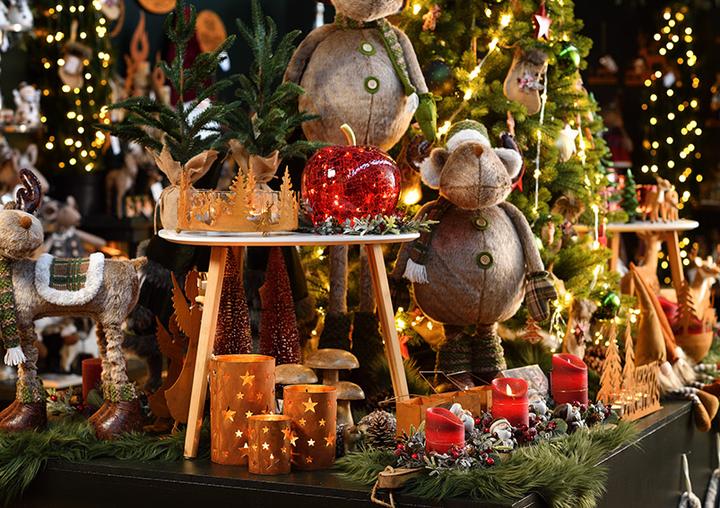 Image du produit G. Wurm Pouf de bord Lutin en textile vert, marron, orange 3 fois, (L/H/P) 8x21/33x8cm