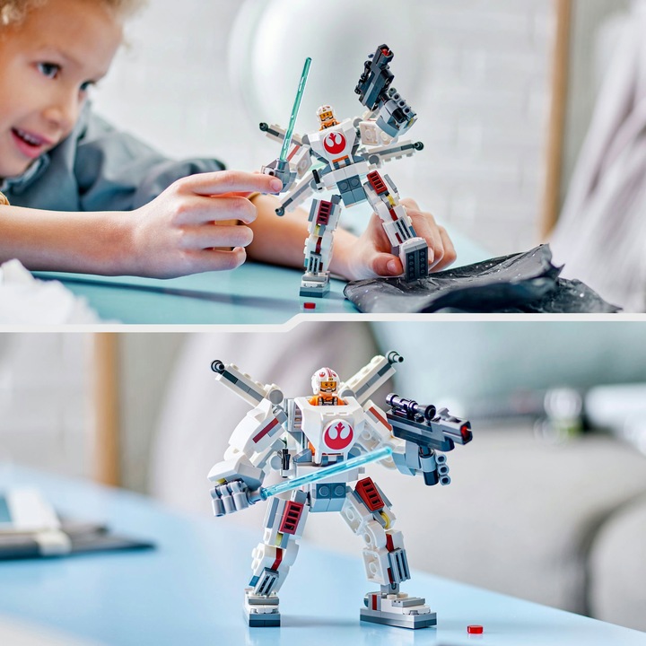 Actual product image LEGO Luke Skywalker's X-Wing Mech (75390, LEGO Star Wars)