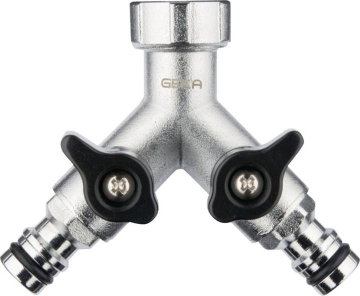 Actual product image Geka Plus two-way valves (2 way distributor, 101.60 mm)