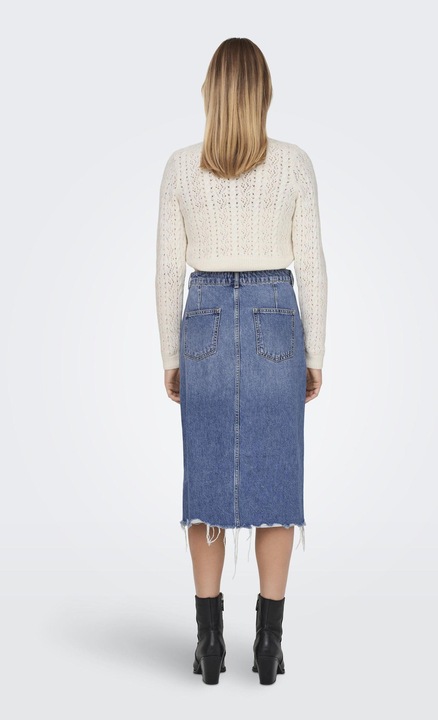 Produktbild Only Hohe Taille Langer Rock Jeansrock (S)