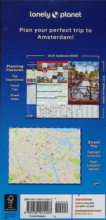 Produktbild Amsterdam City Map