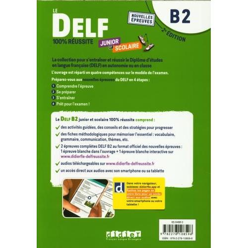Thumbnail - Le DELF Scolaire - Prüfungsvorbereitung, Schulbücher von Collectif