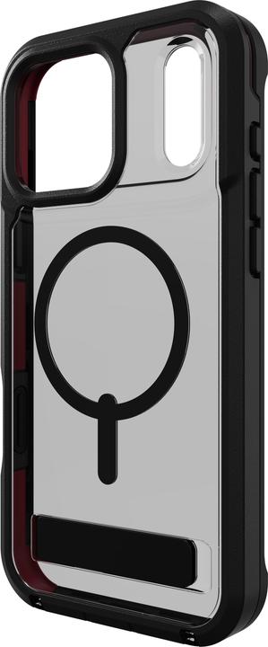 Produktbild Zagg Case für Apple iPhone 17 Pro Max Rainier Snap mit Kickstand smoke black (Apple iPhone 17 Pro Max)