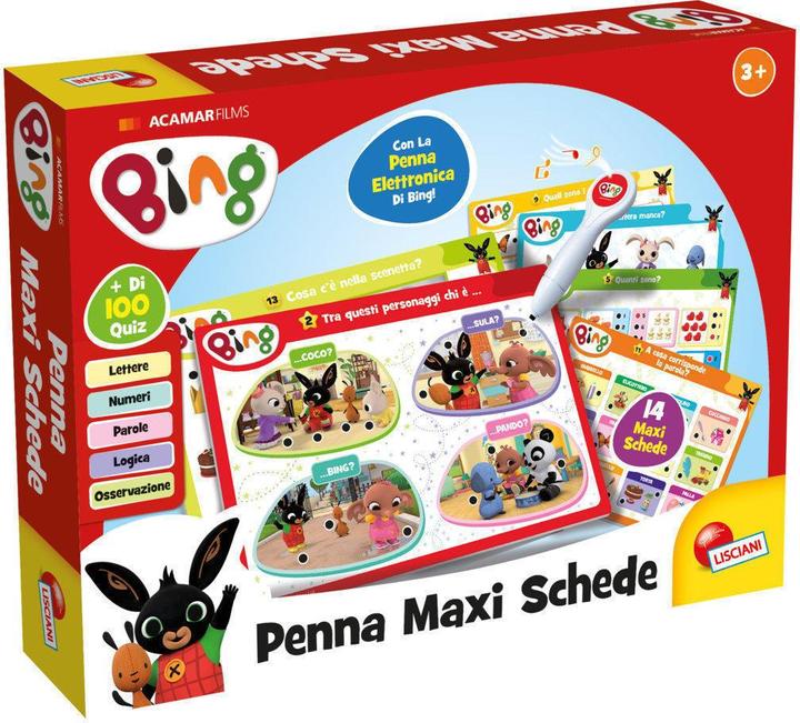 Immagine prodotto Lisciani Bing - Penna Maxi Schede