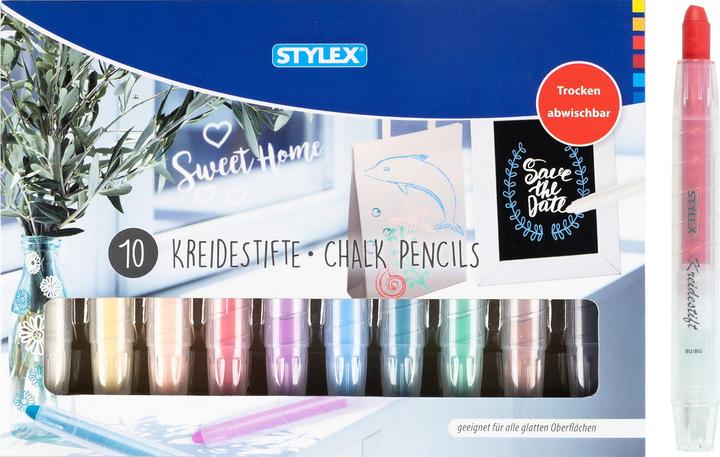 Immagine prodotto Roost Matita con gesso 28305 10 colori (10 x)