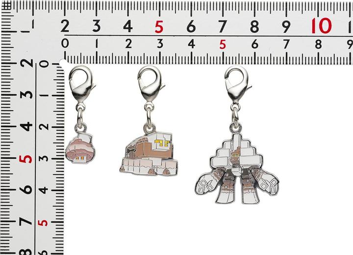 Image du produit Pokémon Centre Pokemon - Porte-clés Nacli, Naclstack, Garganacl - 3 pièces
