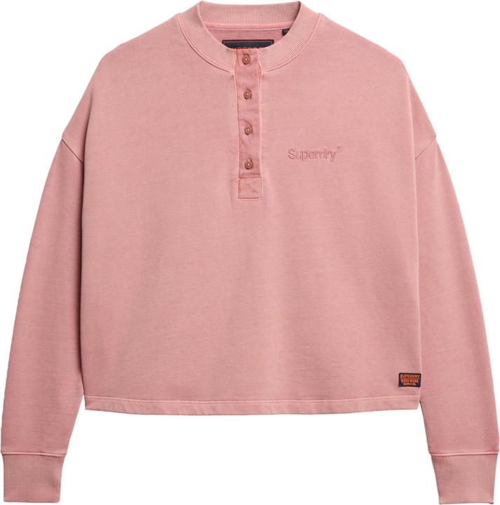 Actual product image Superdry Emb Core Logo Button Crew (10XL)