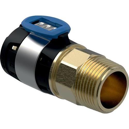 Thumbnail - Geberit, Zubehör Sanitärinstallation, FlowFit bergang 25 mm x 3/4" AG 620312001
