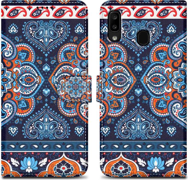 Actual product image Cadorabo Book Case with Print for Samsung Galaxy A20 / A30 / M10s (Samsung Galaxy M10s, TCL A30, Samsung Galaxy A20)