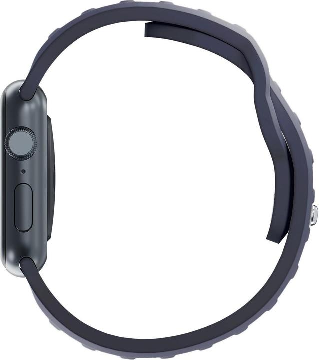 Produktbild 3MK Silicone Watch Strap szary/grey dla Apple Watch 42/44/45/49mm (Silikon, Edelstahl)