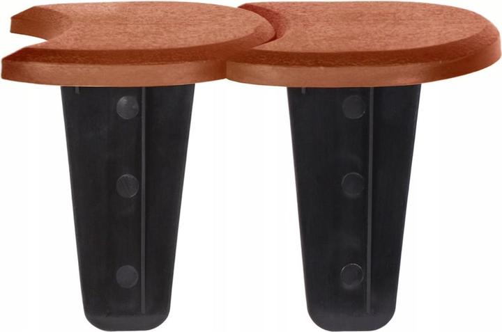 Actual product image Prosperplast Garden Palisade Flat Terracotta Stone 12 cm x 3.8 m (IPAK2-R624) (380 cm)