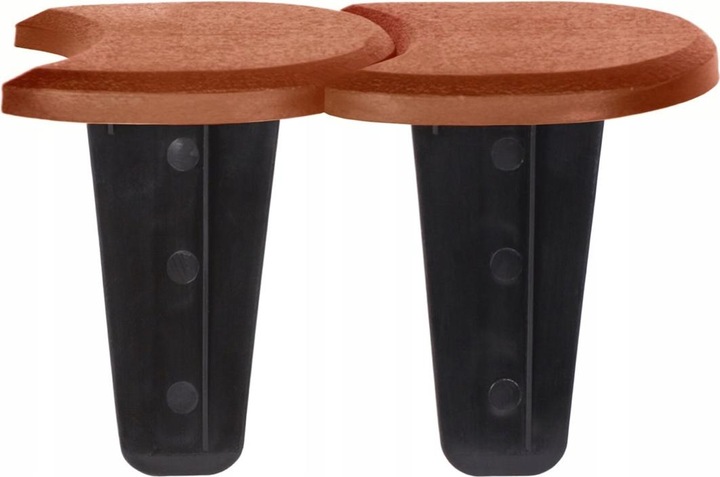 Actual product image Prosperplast Garden Palisade Flat Terracotta Stone 12 cm x 3.8 m (IPAK2-R624) (380 cm)
