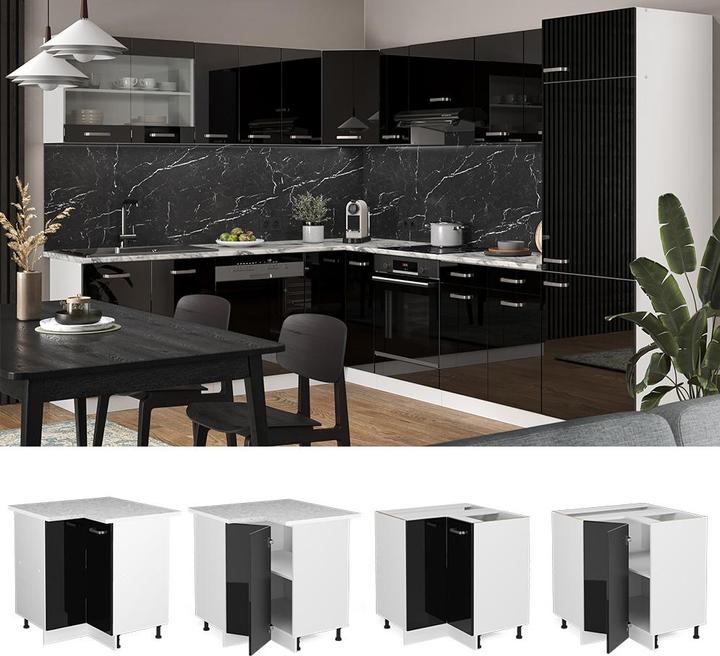 Actual product image Vicco Eckunterschrank R-Line (87 x 60 x 81.5 cm)