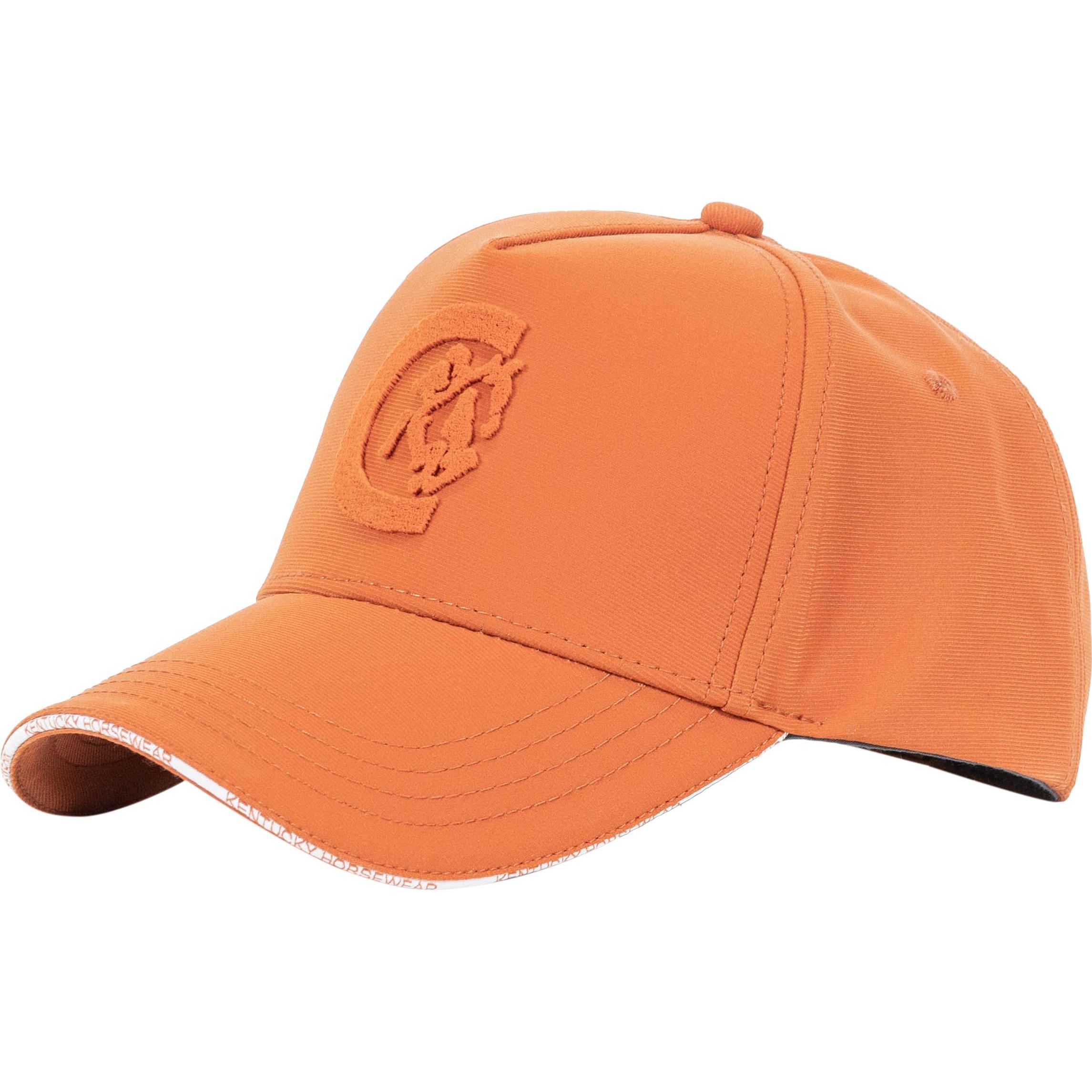 Kentucky Horsewear, Unisex, Cap, kappe kencky 3d logo, Orange, (One Size)