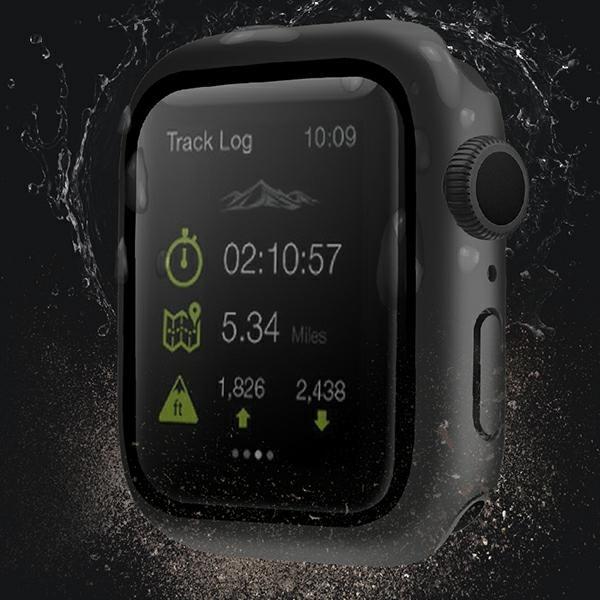 Actual product image Uniq etui Nautic Apple Watch Series 7/8 45mm czarny/black