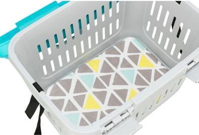 Produktbild Trixie Transportbox Midi-Capri für Zwergkaninchen (Nager, Reflektoren)