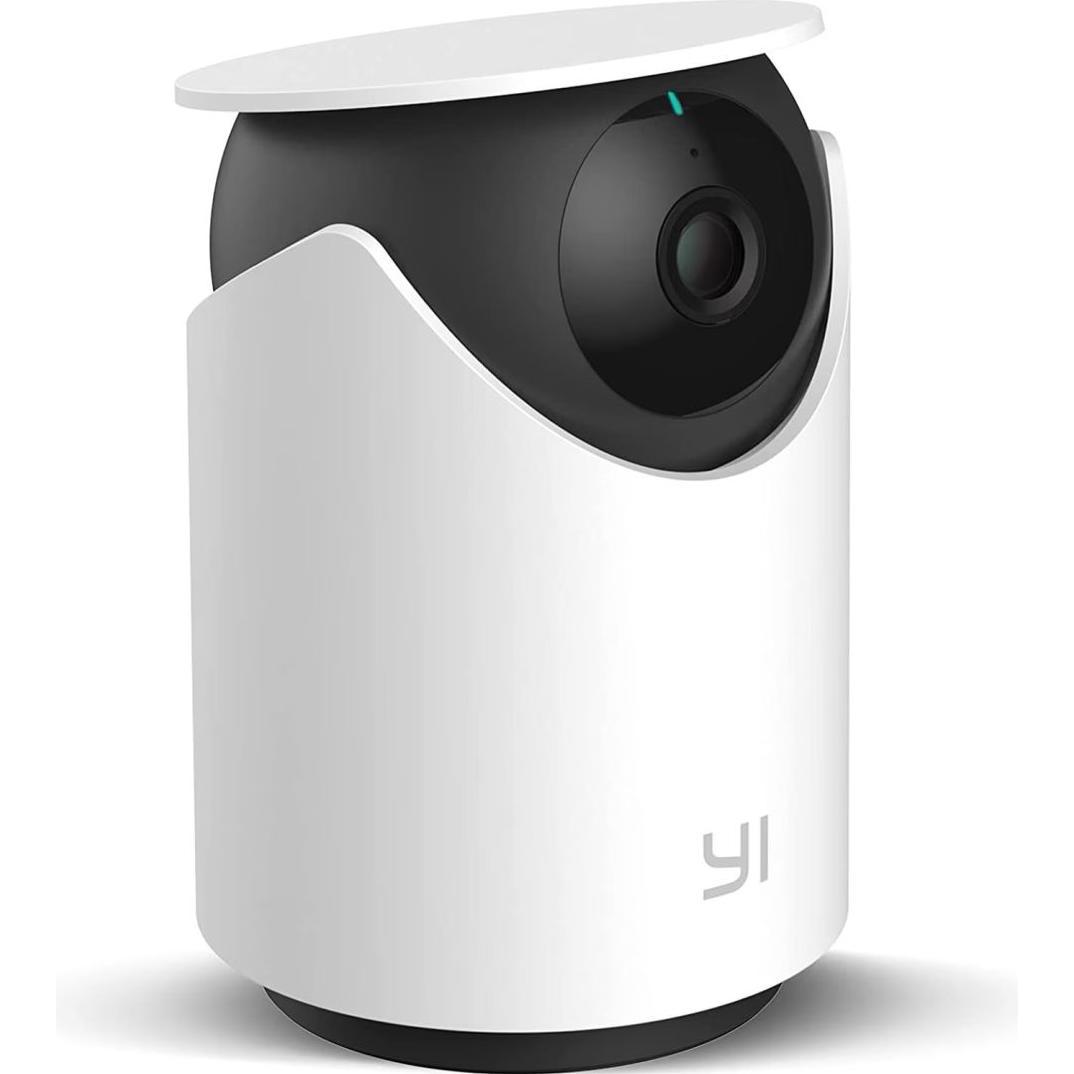 YI Telecamera IP rotante per interni Dome U H51, Telecamera di rete, Bianco
