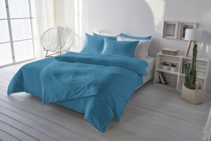 Image du produit Living Home Satin uni (Set de linge de lit, 160 x 210 cm, 50 x 70 cm)