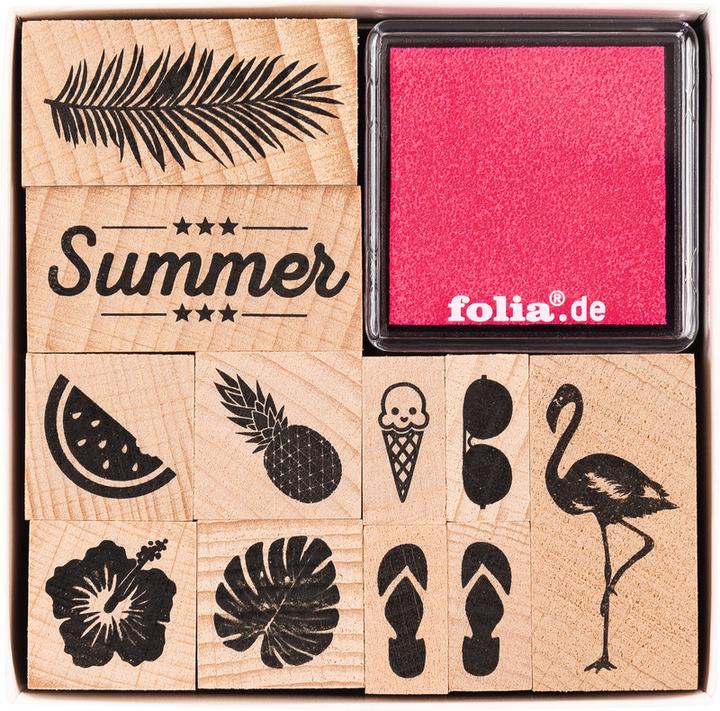 Produktbild Folia Stempelset Summer