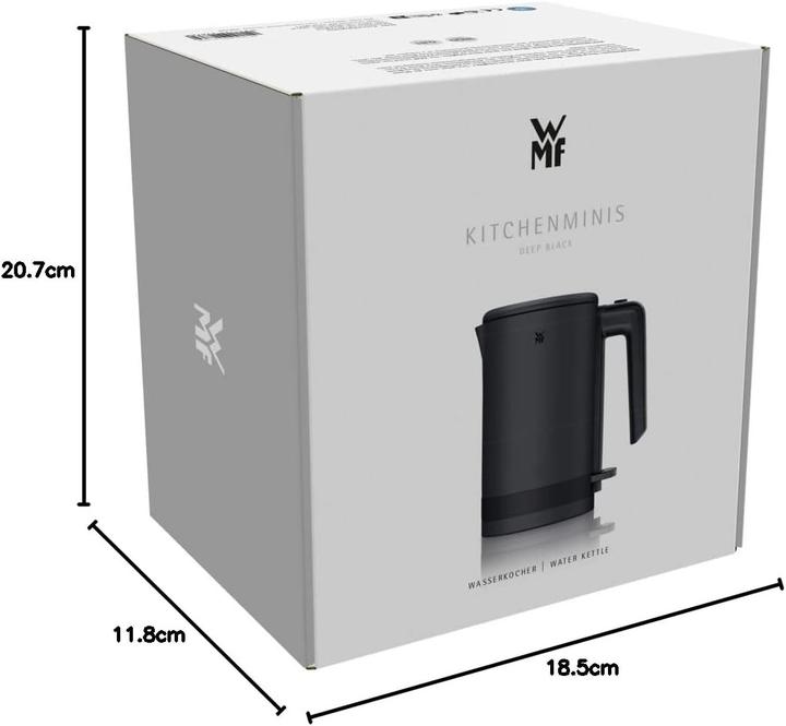 Produktbild WMF KÜCHENminis Wasserkocher Deep Black (0.80 l)