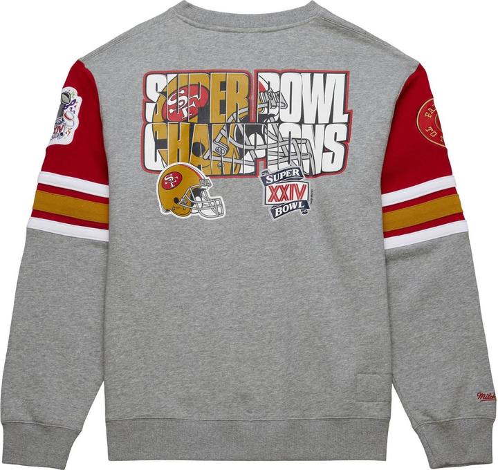 Immagine prodotto Mitchell & Ness Pullover in pile 4.0 San Francisco 49ers - S (S)